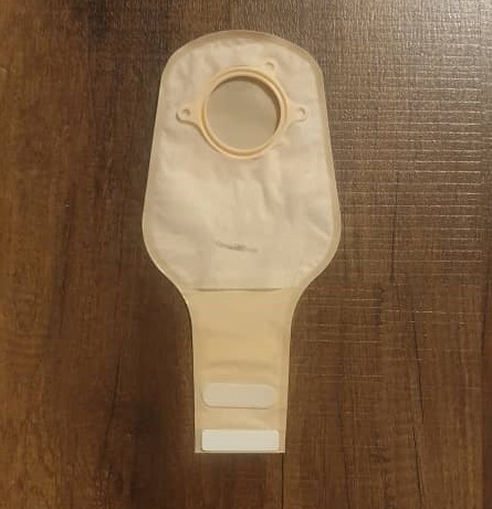 کیسه کلستومی دو تکه مدل  velcro مات  فیلتردار  ته باز  کد 8126  Ostupmed